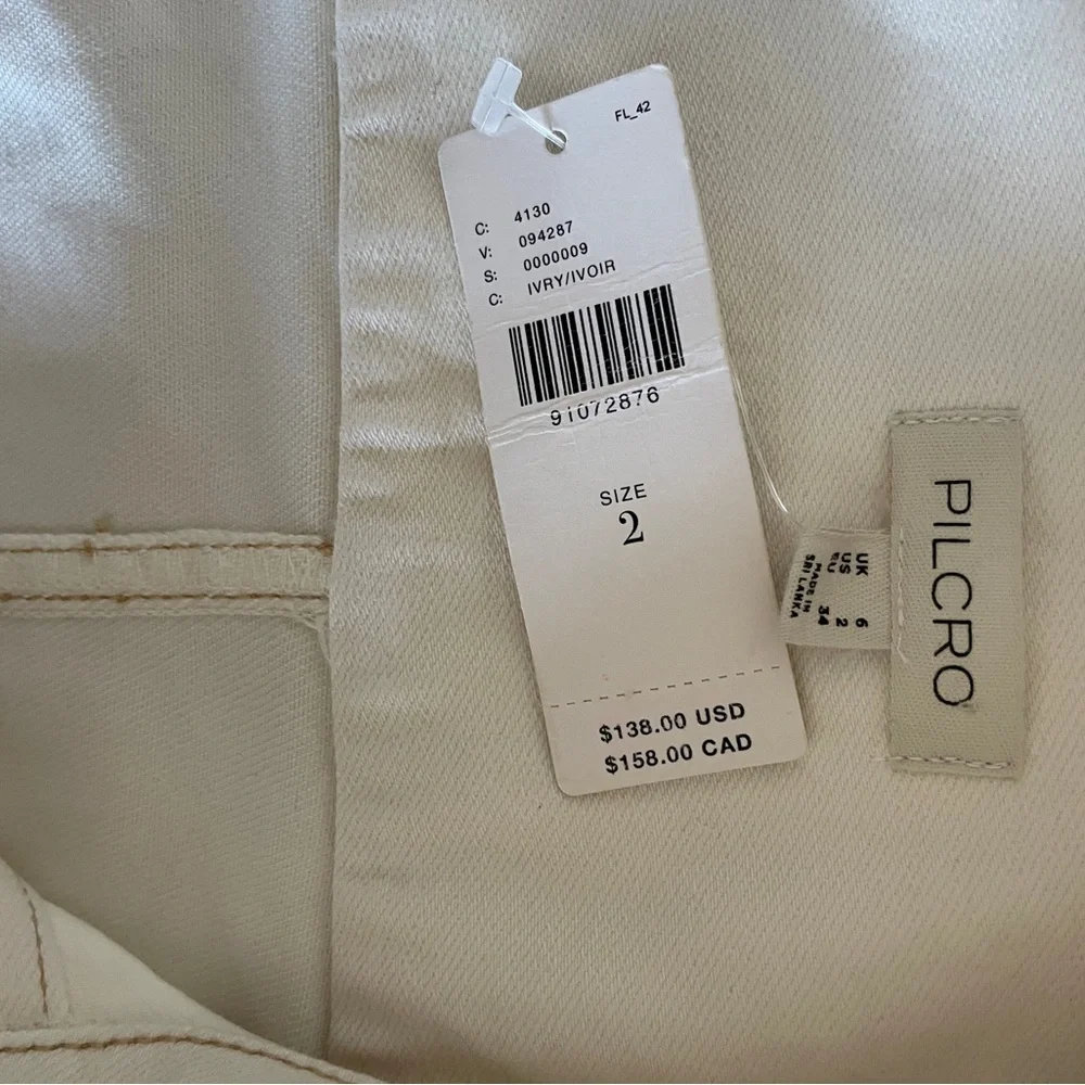 Pilcro Seamed Button-Front Denim Mini Dress from Anthropologie - Picture 3 of 5